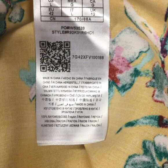 GByGuess Yellow Floral Dress - Picture 5 of 6